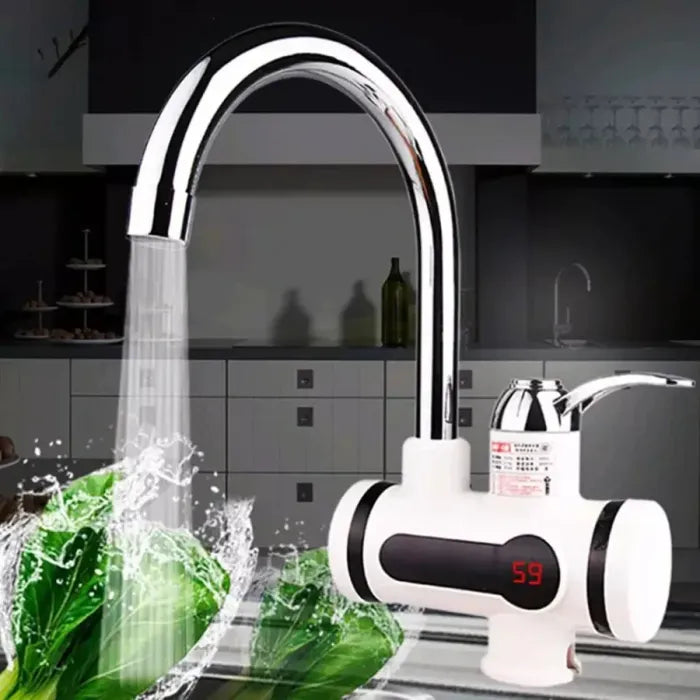 Robinet Chauffe-eau instantané électrique affichage de la température