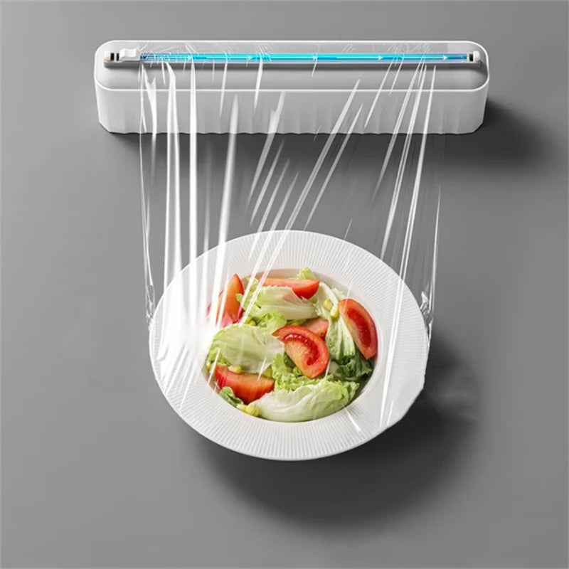 Distributeur Magnétique de Film Alimentaire avec Coupe Intégrée – Découpe Rapide et Sans Effort